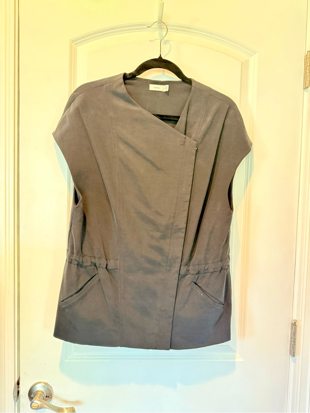 Vince black tunic